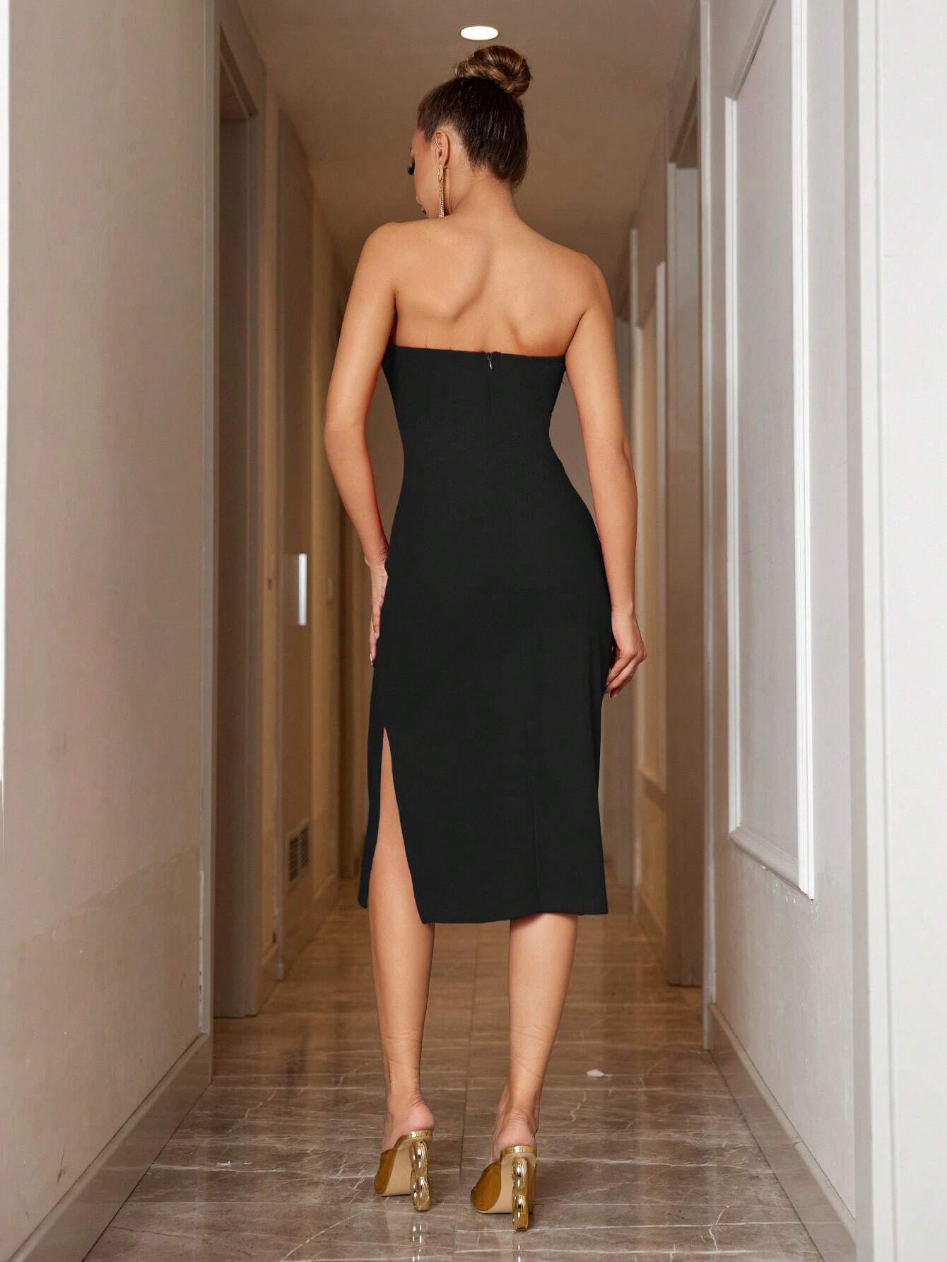 Ella - Bandeau-Midikleid