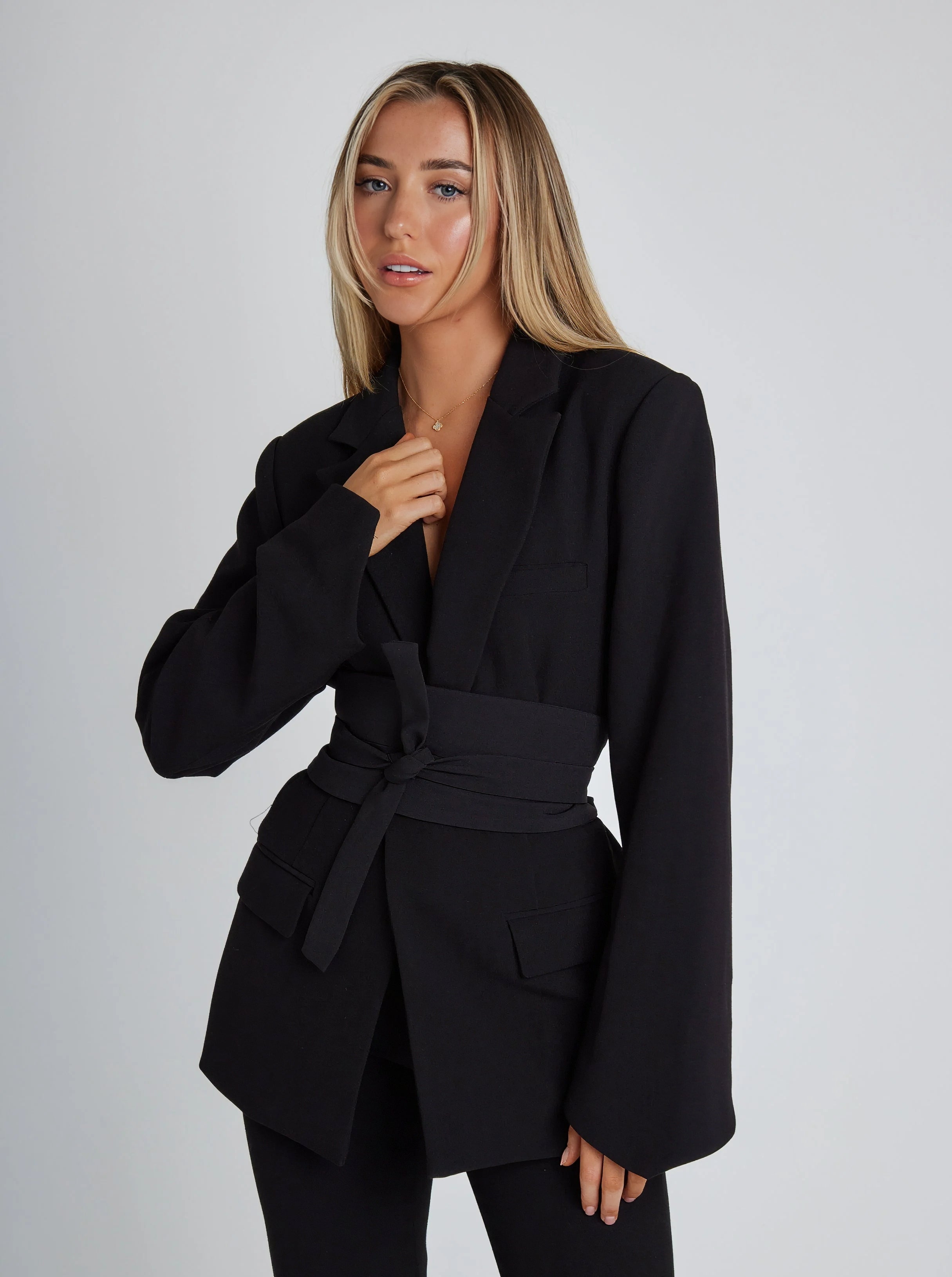 Livia - Blazer mit Gürtel
