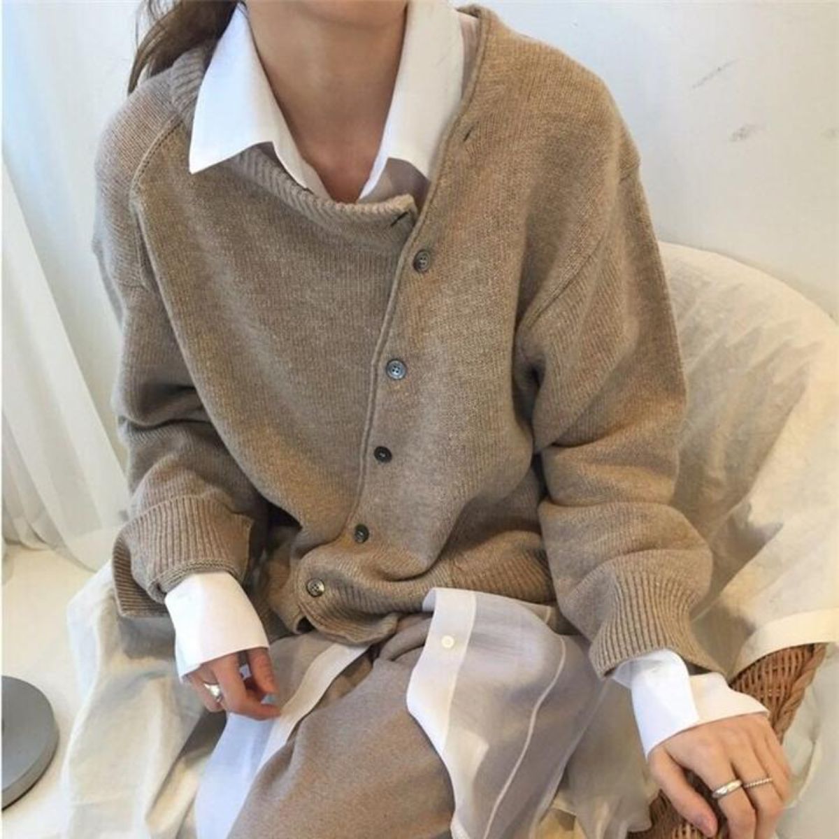 Serena - Strickjacke mit Knöpfen