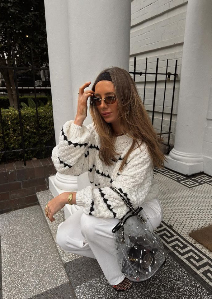 Soraya - Pullover mit Puffärmeln
