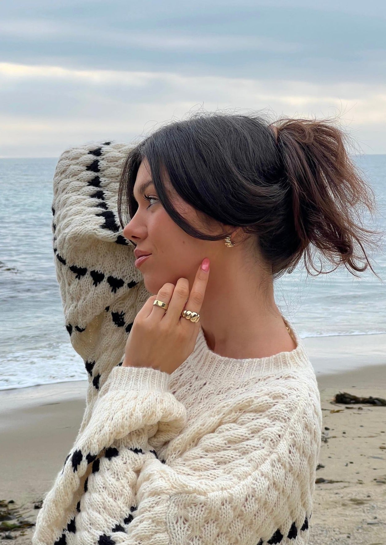 Soraya - Pullover mit Puffärmeln