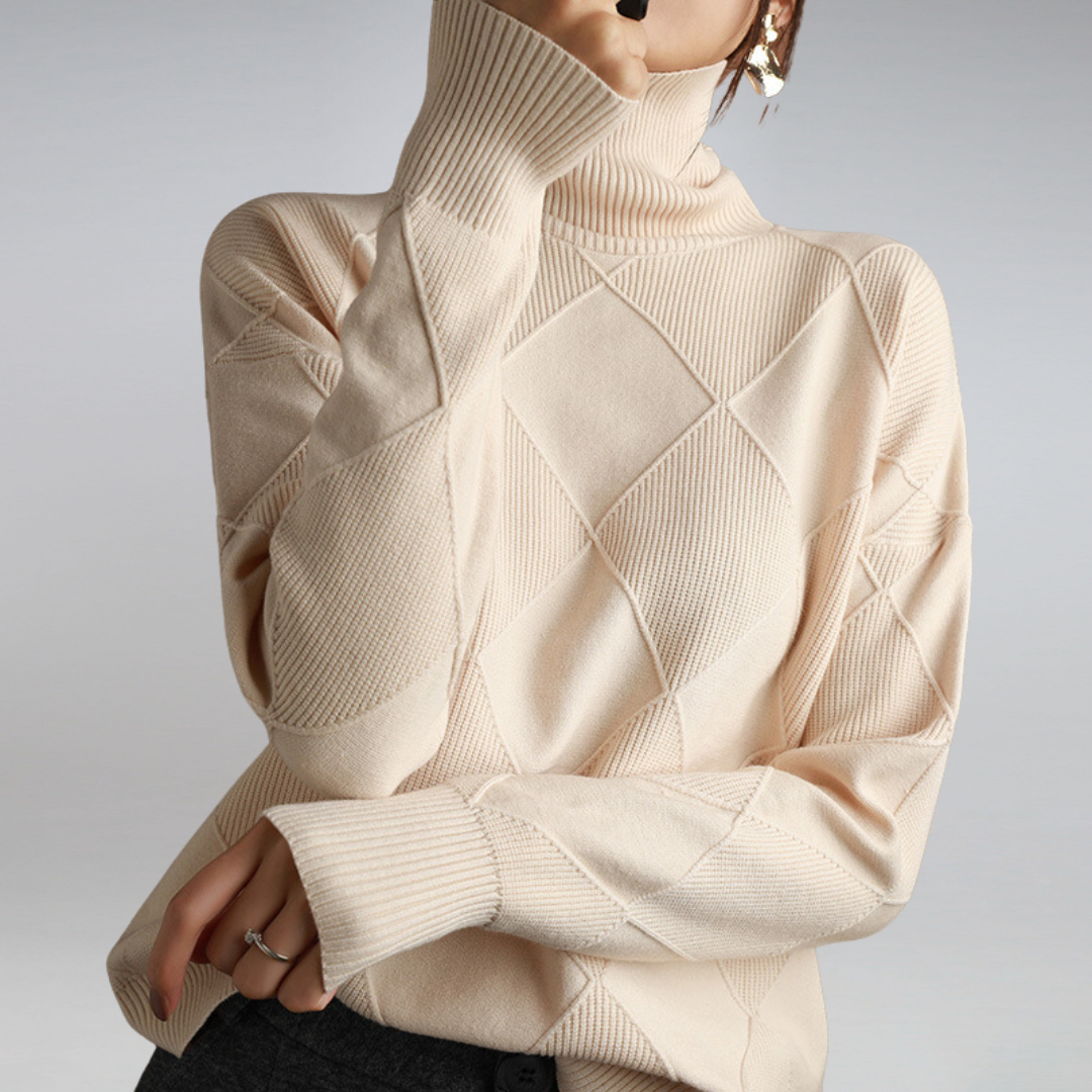 Jayda - Rollkragenpullover