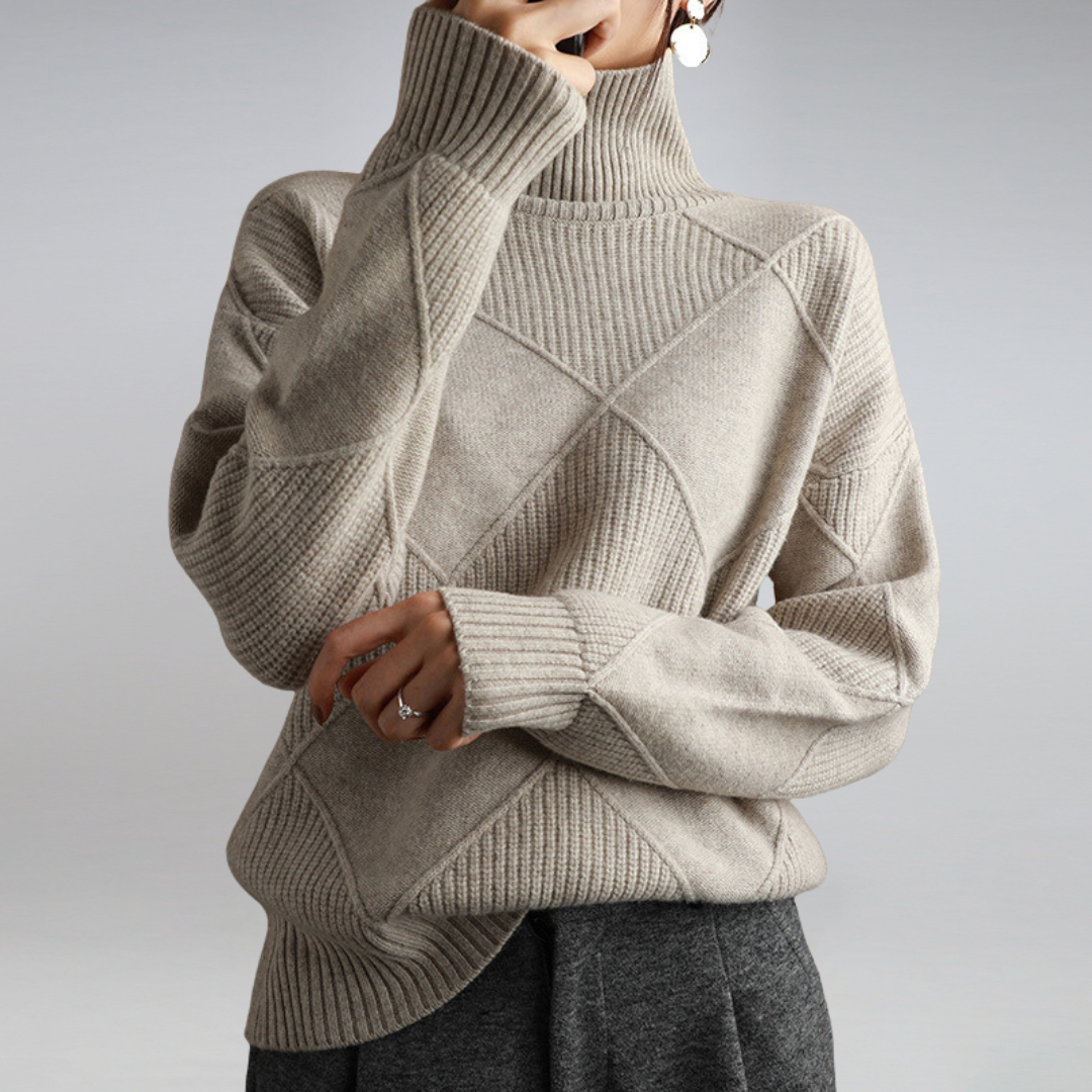 Jayda - Rollkragenpullover