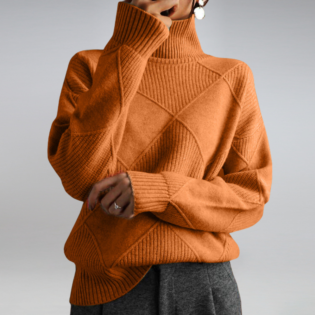Jayda - Rollkragenpullover