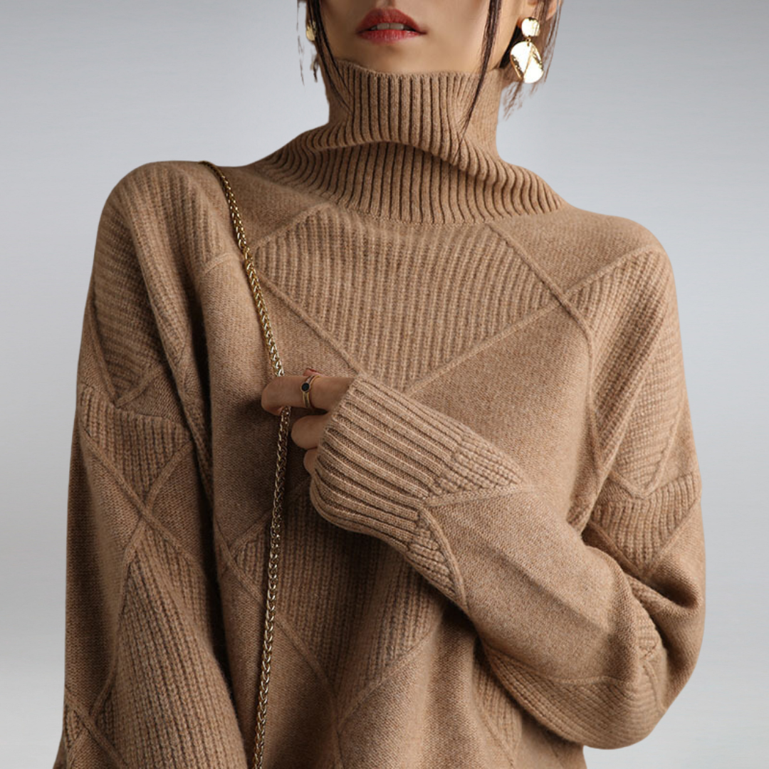 Jayda - Rollkragenpullover