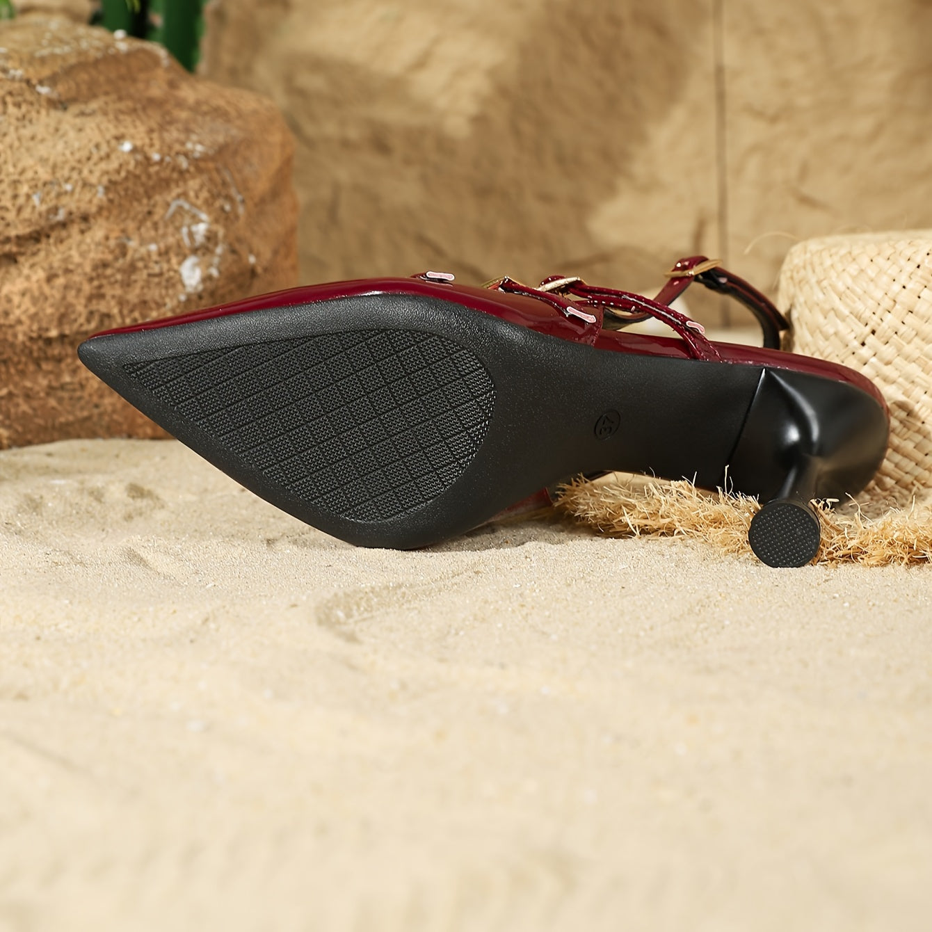 Eliza - Stilvolle Schnalle-Heels
