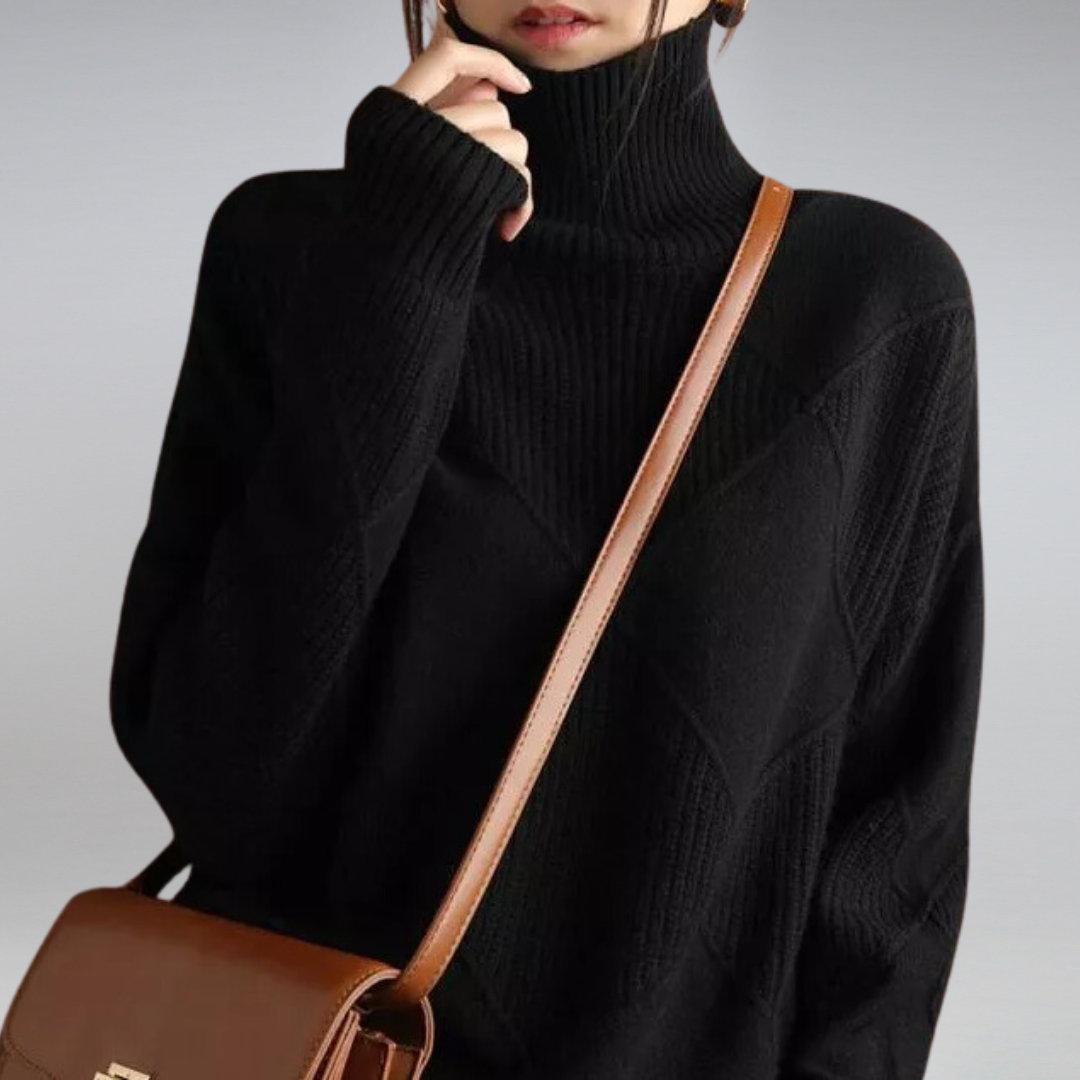 Jayda - Rollkragenpullover