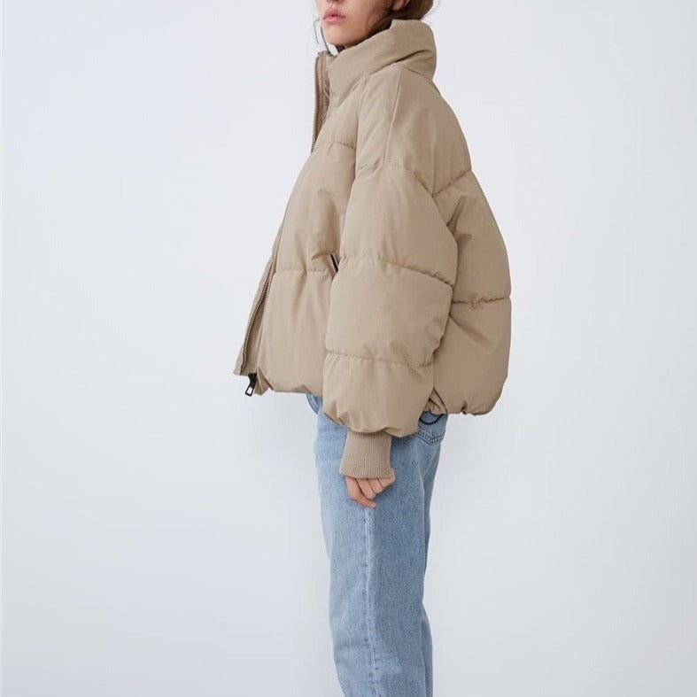 Livia - Pufferjacke mit Kragen und Reißverschluss