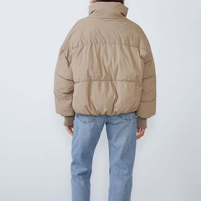 Livia - Pufferjacke mit Kragen und Reißverschluss