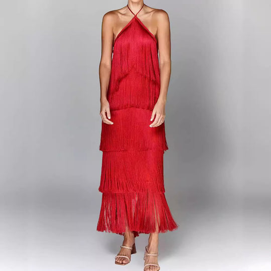 Edith - Fransen-Kleid