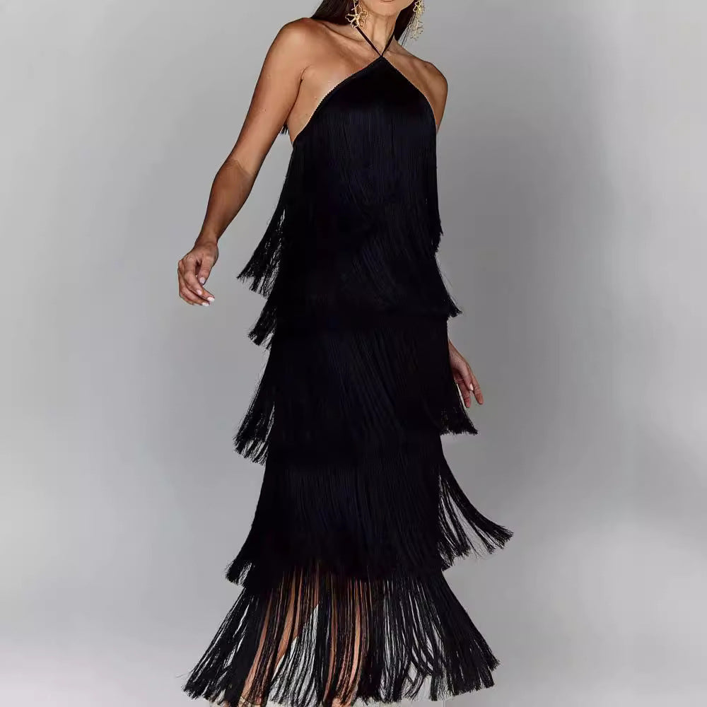 Edith - Fransen-Kleid