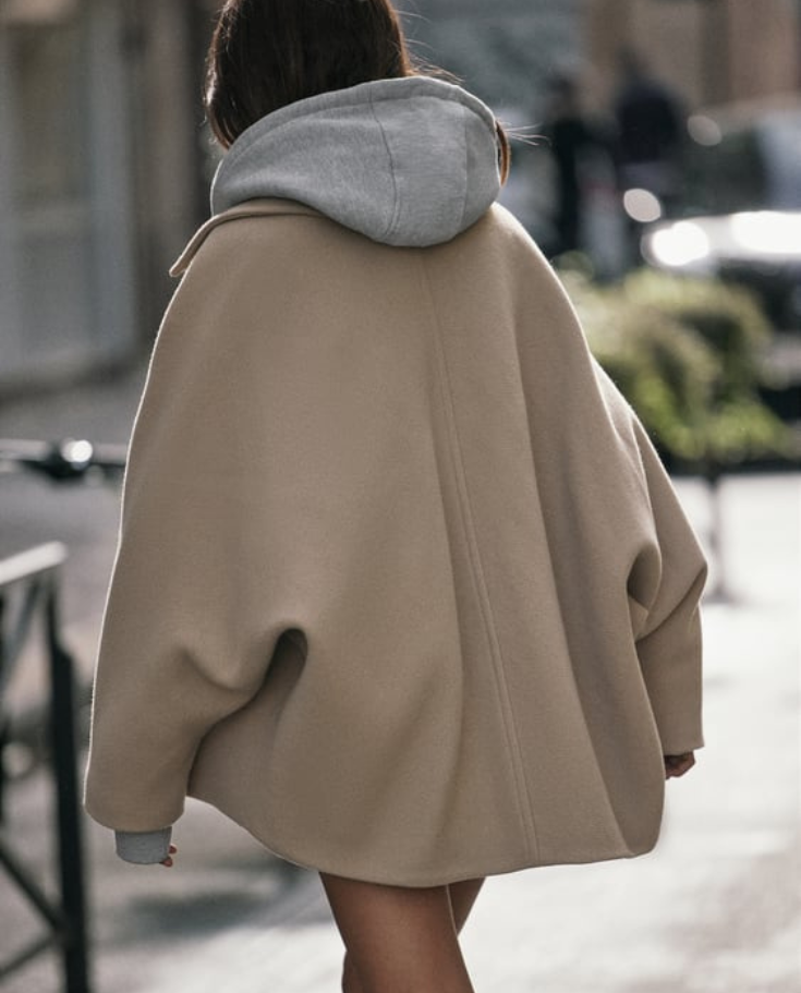 Celine – Übergroßer Wollmantel