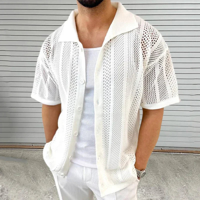 Vintage Strickhemd