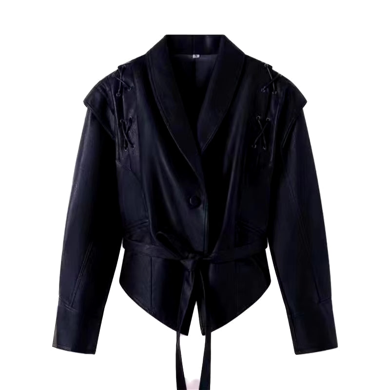 Leona - Lederjacke