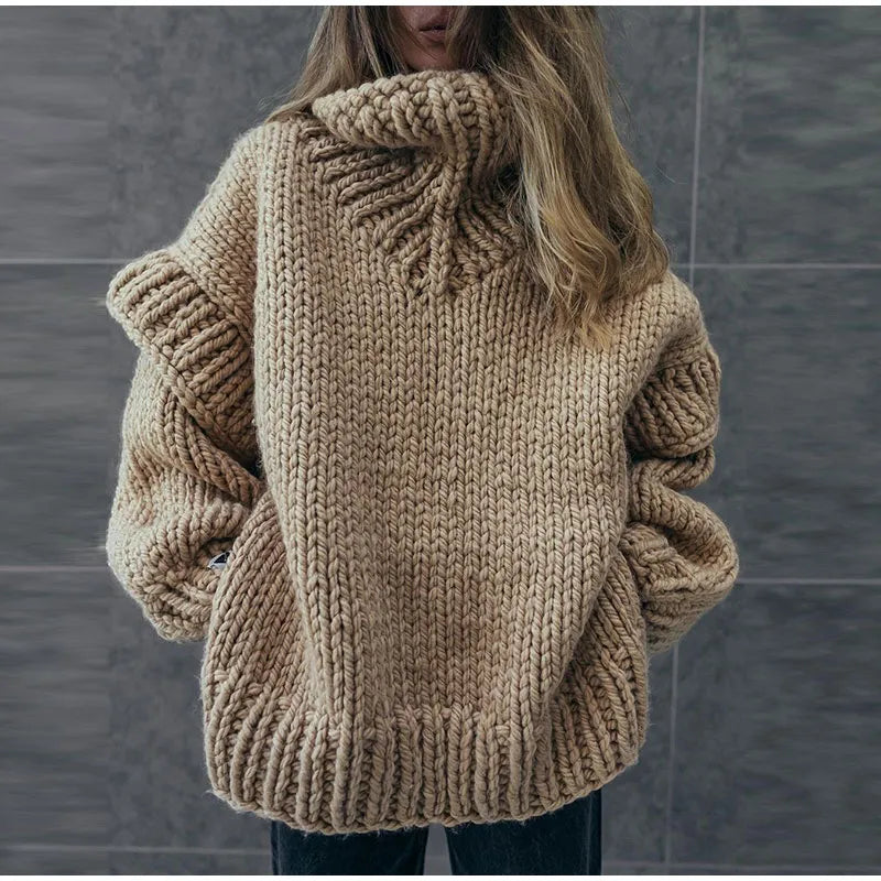 Nelly - Rollkragenpullover im lockeren Schnitt
