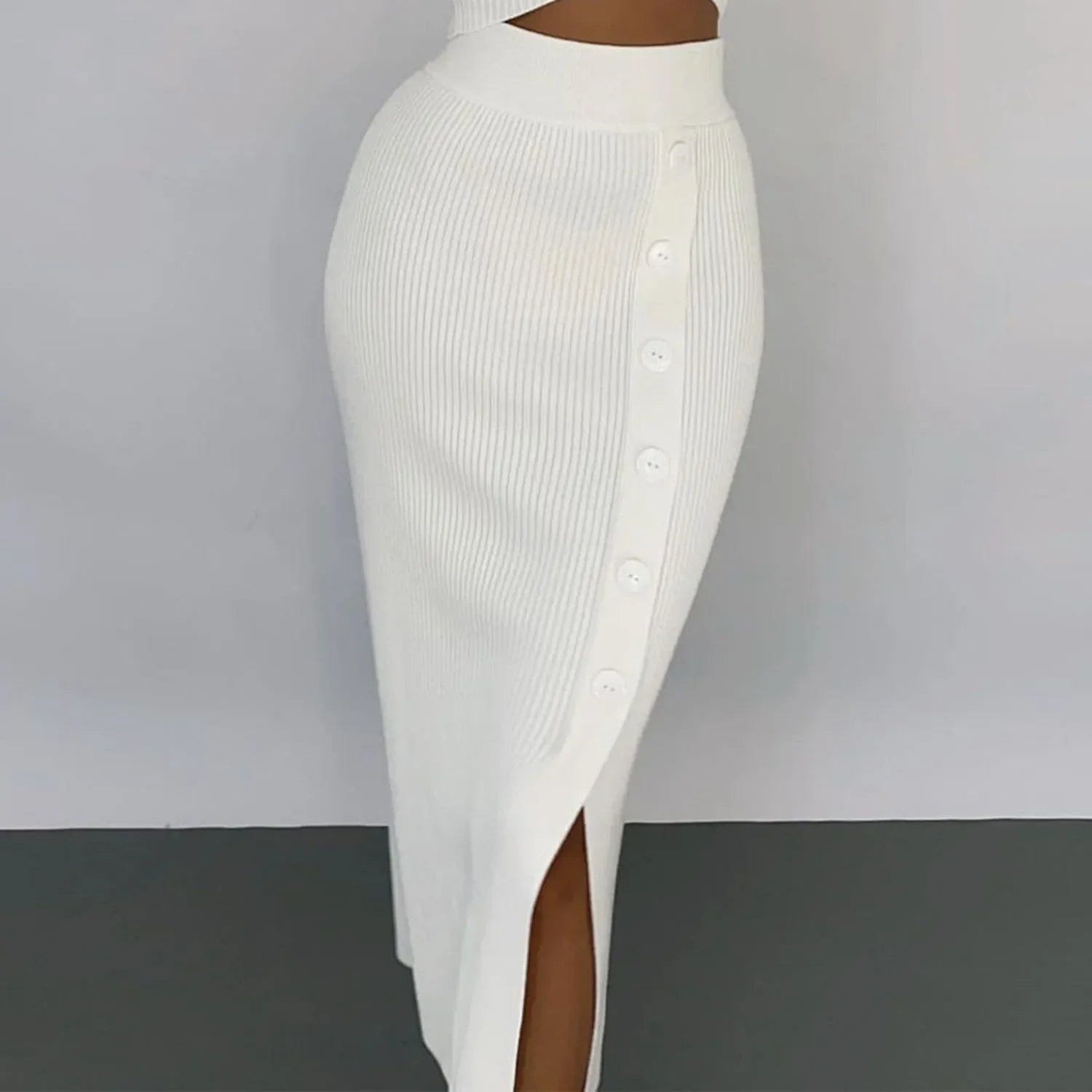 Nina - Slim Fit Schlitzrock-Set