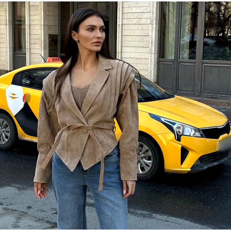 Leona - Lederjacke