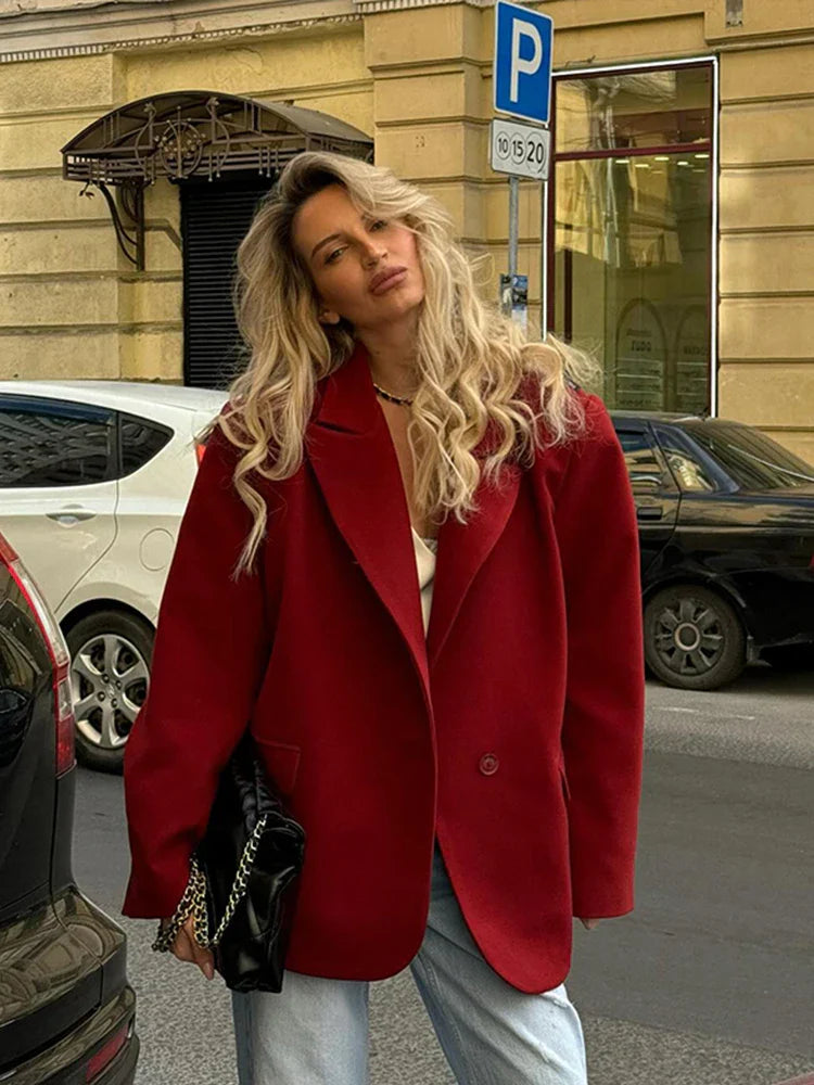 Megan - Stilvolle Rever-Jacke