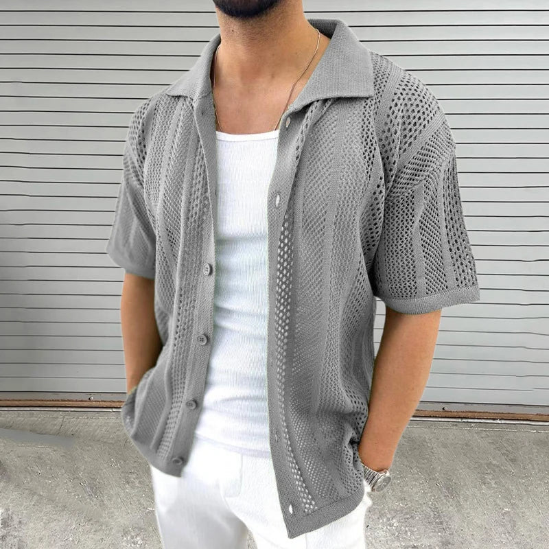 Vintage Strickhemd