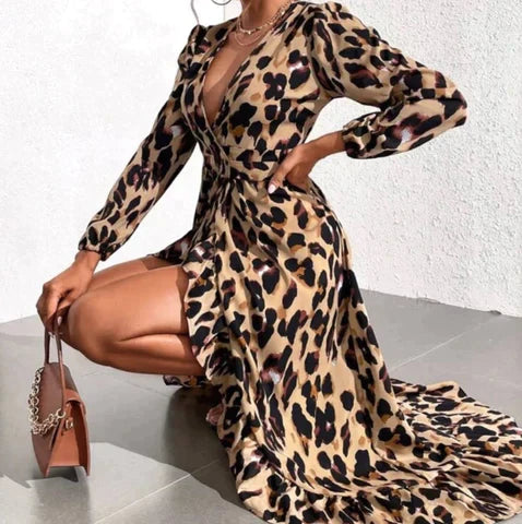 Bianca | Leopardkleid