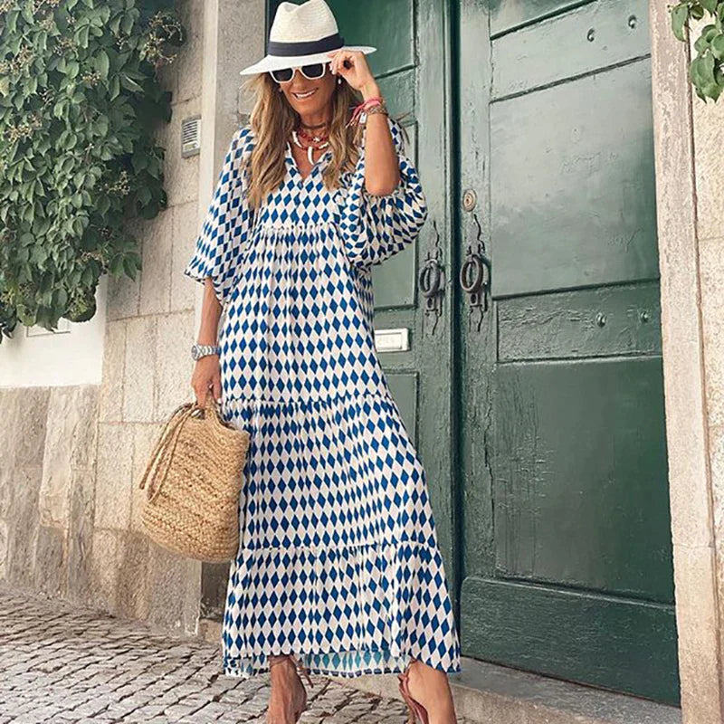 Viola | Boho-Maxikleid