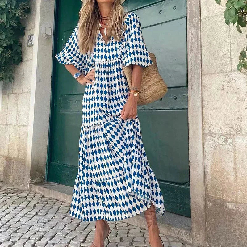 Viola | Boho-Maxikleid