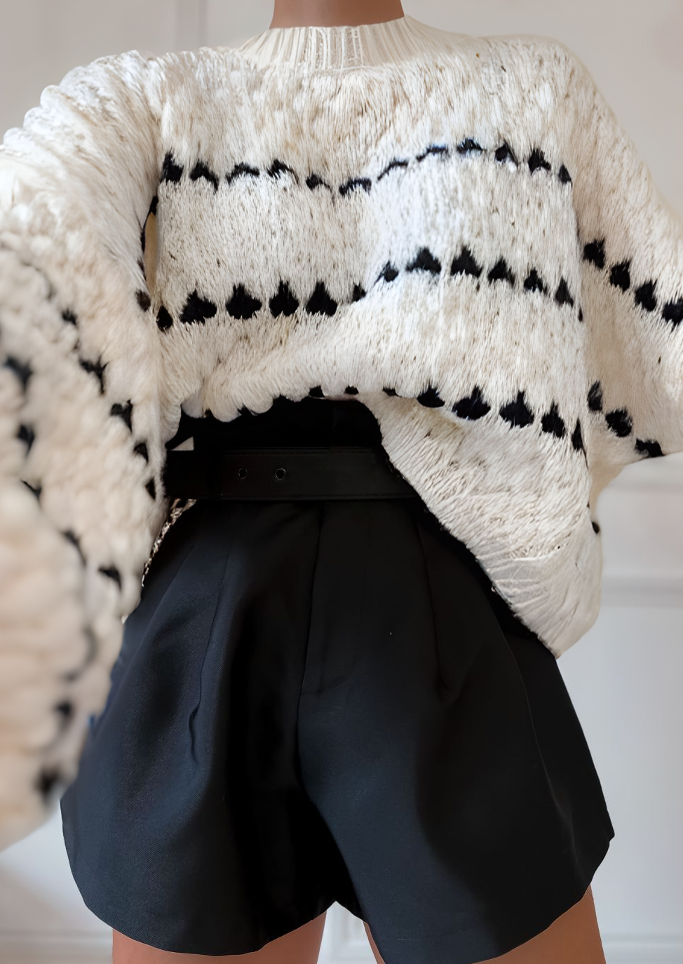 Soraya - Pullover mit Puffärmeln