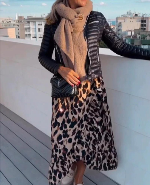 Bianca | Leopardkleid