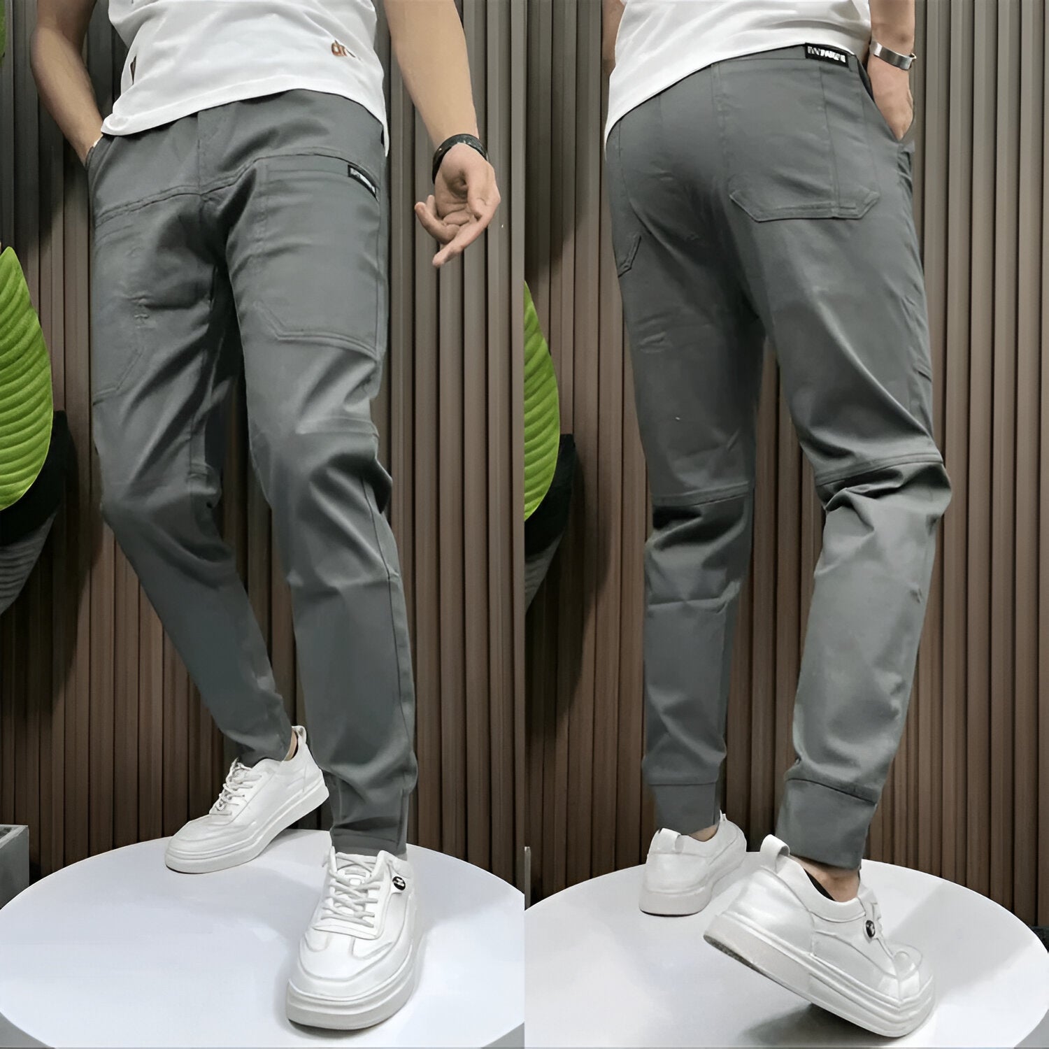 William | Cargo-Hosen mit Stretch