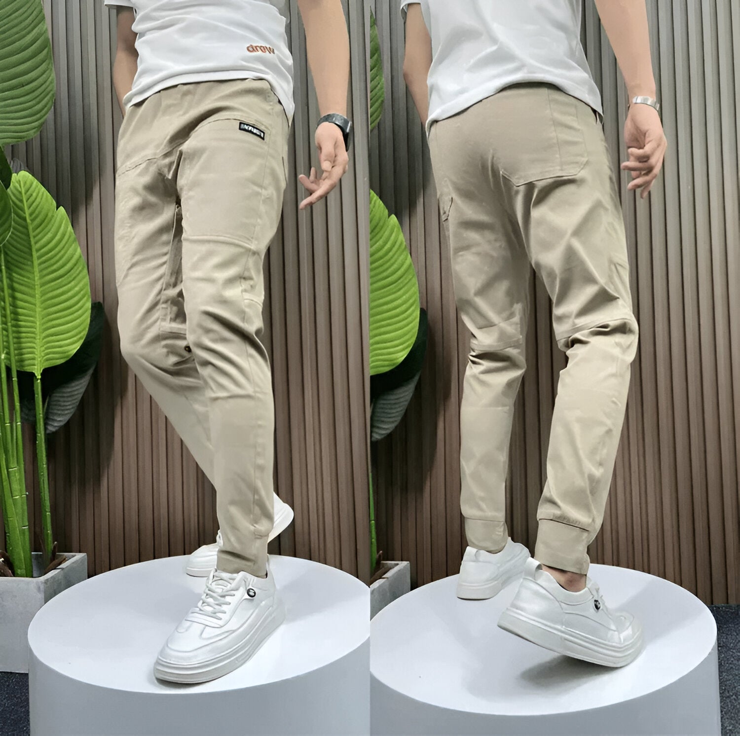 William | Cargo-Hosen mit Stretch