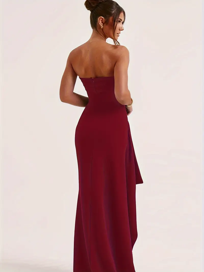 Maddison - Elegantes Schlitzkleid